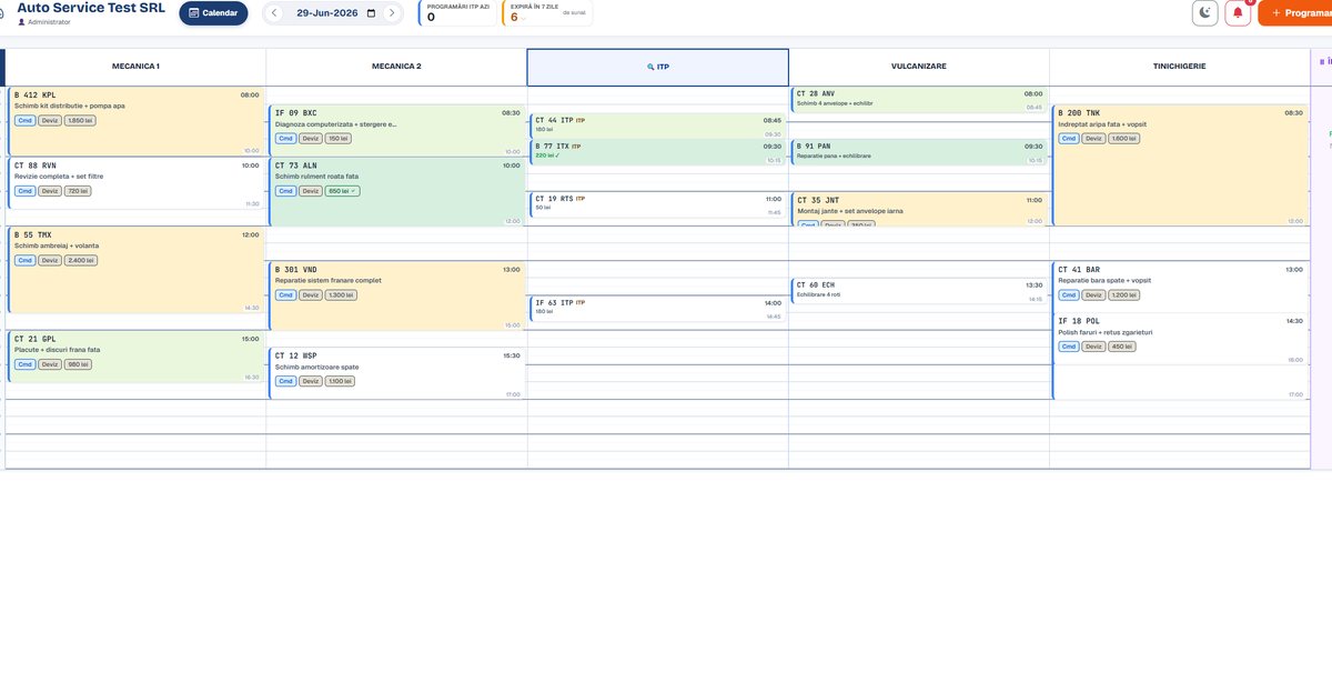 Calendar TotalGarage pe rampe